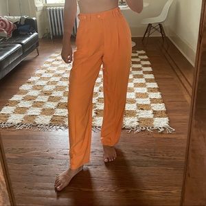 Vintage Orange Trousers